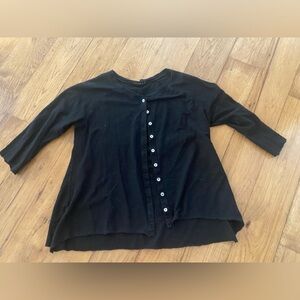 Cut Loose Black knit sweater
